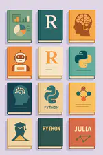📚 Free Books on R, Python, Julia, Statistics & AI